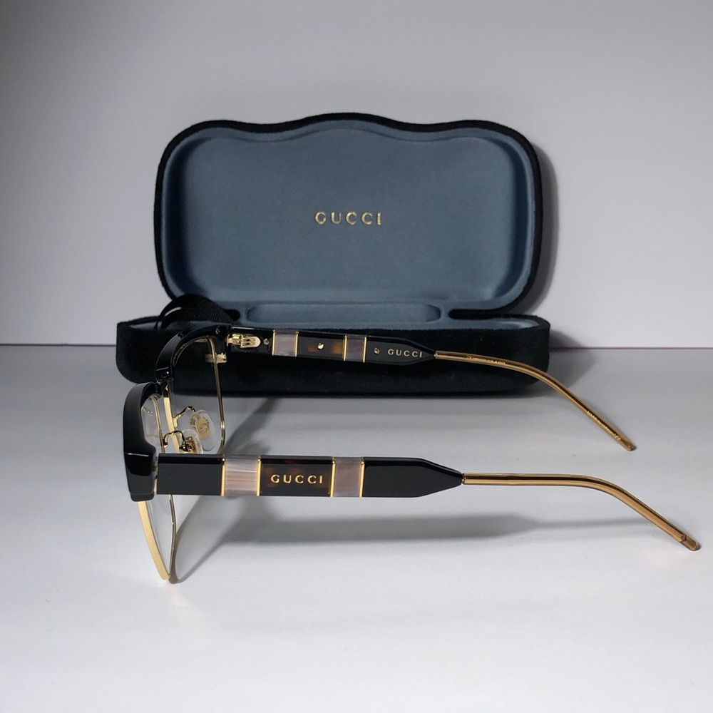 Authentic New GUCCI Men's Opticals GG0605O-30008100-010","description":"Frame Ma - Picture 5 of 12